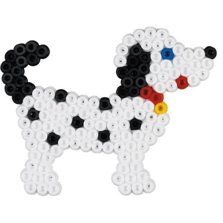 Hund - Små midi perler & plade - Hama