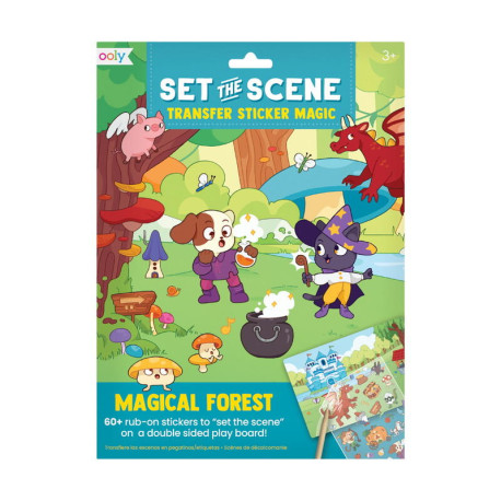Den magiske skov - Overføringsbilleder (3-6 år) - Ooly