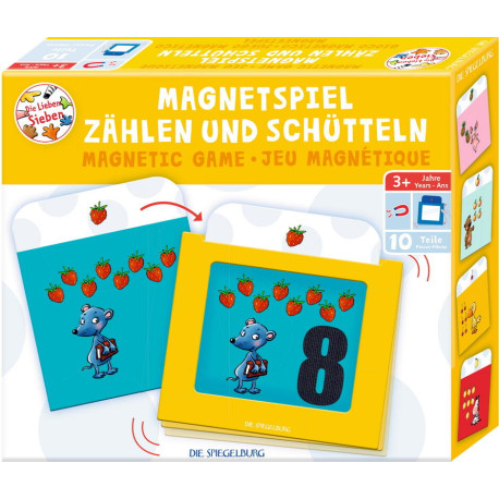 Lær at tælle - Magnetisk spil (3+) - Spiegelburg