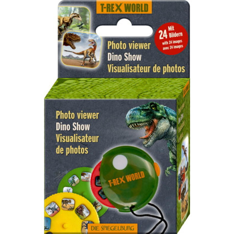 Dinosaur billedefremviser med 24 billeder - Spiegelburg