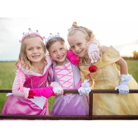 Rapunzel prinsessekjole (3-4 år) - Great Pretenders