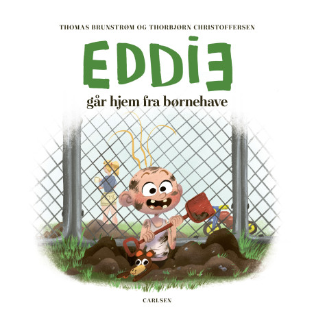 Eddie går hjem fra børnehave - Bog - Carlsen