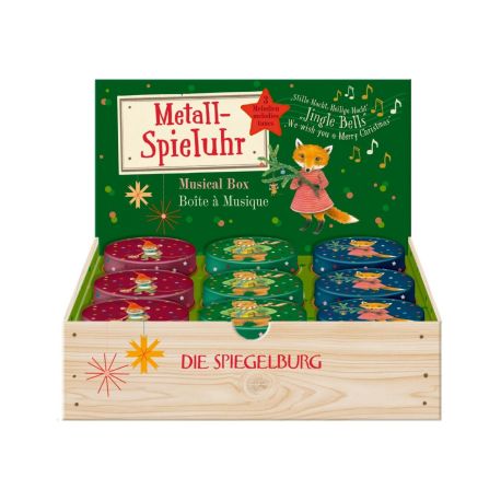 1 stk. spilledåse med julemusik - Spiegelburg