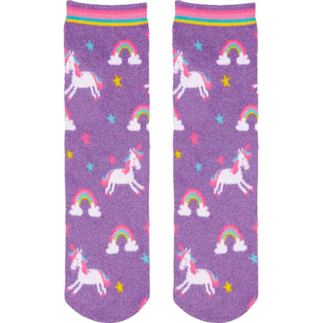Magiske sokker med regnbue enhjørninger - Spiegelburg