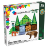 Forest Animals - 25 stk. byggemagneter & dyr - Magna-Tiles