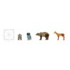 Forest Animals - 25 stk. byggemagneter & dyr - Magna-Tiles