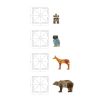 Forest Animals - 25 stk. byggemagneter & dyr - Magna-Tiles