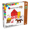 Farm Animals - 25 stk. byggemagneter & dyr - Magna-Tiles