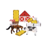 Farm Animals - 25 stk. byggemagneter & dyr - Magna-Tiles