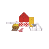 Farm Animals - 25 stk. byggemagneter & dyr - Magna-Tiles