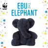 Blågrå elefant - Bamse 29 cm - WWF