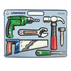 Værktøjssæt med 6 dele & bæretaske - EVA-skun - Liontouch