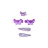 Sommerfugle hårpynt og 1 stk. ring - Assorterede - Great Pretenders