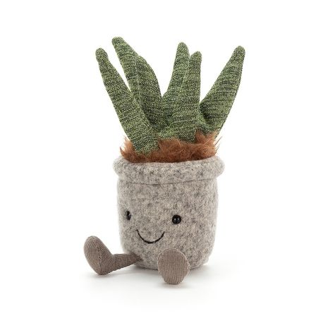 Aloe plante - Silly Succulent bamse 20 cm - Jellycat