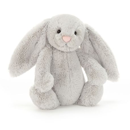 Silver kanin - Mellem Bashful bamse 31 cm - Jellycat
