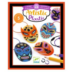 Masker - Lav krympelast nøgleringe (6-10 år) - Djeco