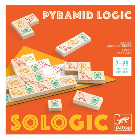 Pyramid Logic - Hjernevrid spil (7-99 år) - Djeco