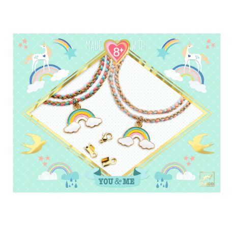 Regnbuer - Flet veninde armbånd (8-13 år) - Djeco