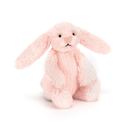 Lyserød kanin - Baby Bashful bamse 13 cm - Jellycat
