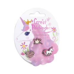 Unicorn Princess - 3 ringe til børn - Great Pretenders
