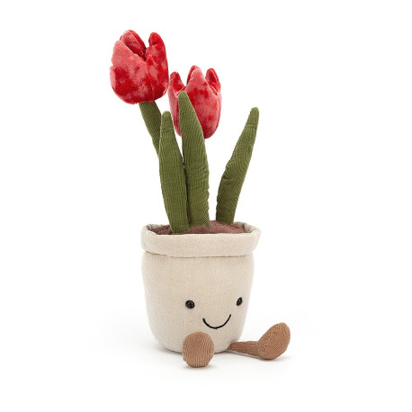 Tulipan - Amuseable bamse 23 cm - Jellycat