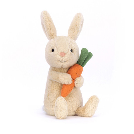 Bonnie kanin med gulerod - Bamse 15 cm - Jellycat