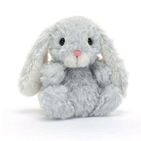 Yummy Silver kanin - Bamse 15 cm - Jellycat