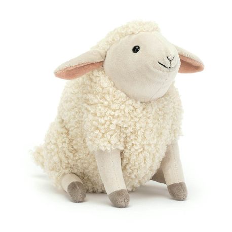 Burly Boo får - Bamse 19 cm - Jellycat