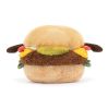 Burger - Amuseable bamse 11 cm - Jellycat
