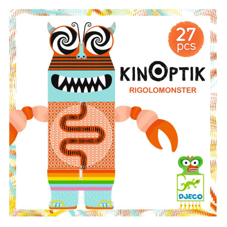 Monster Kinoptik - 27 dele (5-8 år) - Djeco