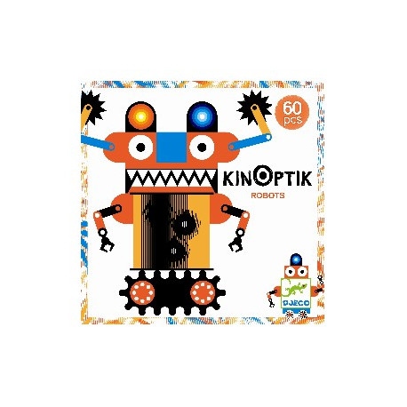 Robotter Kinoptik - 60 dele (6-10 år) - Djeco