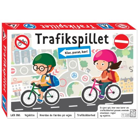 Trafikspillet - Brætspil (5-10 år) - Barbo Toys