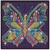 Sommerfugl - Dekorér med diamanter (6-13 år) - Diamond Art