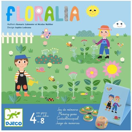 Floralia - Huskespil (4-8 år) - Djeco