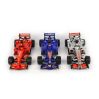 Stor F1 racerbil med lyd & lys - Bil med skub-frem funktion - Assorterede design