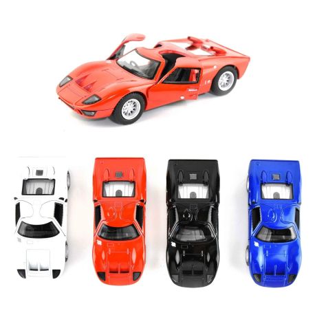 1 stk. Ford GT40 (1966) 1:32 - Metalbil med træk-tilbage funktion