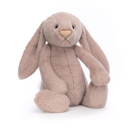 Rosa Luxe kanin - Kæmpe Bashful bamse 51 cm - Jellycat