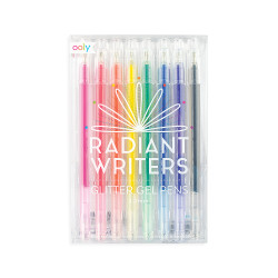 Radiant Writers - 8 stk. Glitter Gel Pens - Ooly