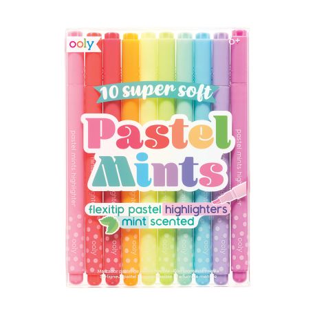 Pastel Mints - 10 stk. tuscher med mint duft - Ooly