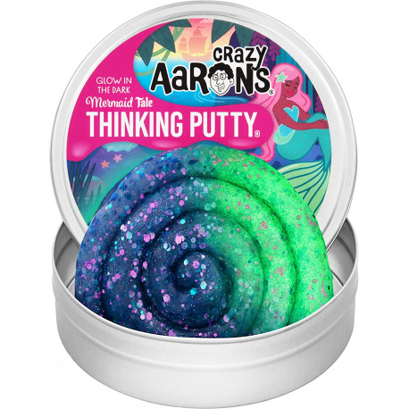 MERMAID TALE - Stor Glow Thinking Putty - Crazy Aarons