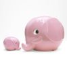 Norsu Pastel Pink elefant sparebøsse - Mini