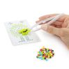 Midi perlesæt med 3 monstre - Inkl. perleplade, guide og 550 perler