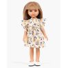 Mimosa lys kjole med gule blomster - Dukketøj 32 cm - Minikane