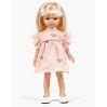 Pink Peacocks kjole - Dukketøj 32 cm - Minikane