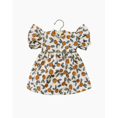 Orange Blossom kjole - Dukketøj 32 cm - Minikane