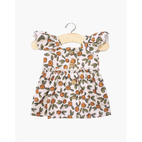 Orange Blossom kjole - Dukketøj 34 cm - Minikane