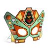 Lav dine egne metallic robot masker (5-8 år) - Djeco