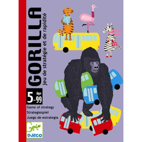 Gorilla - Kortspil (5-99 år) - Djeco