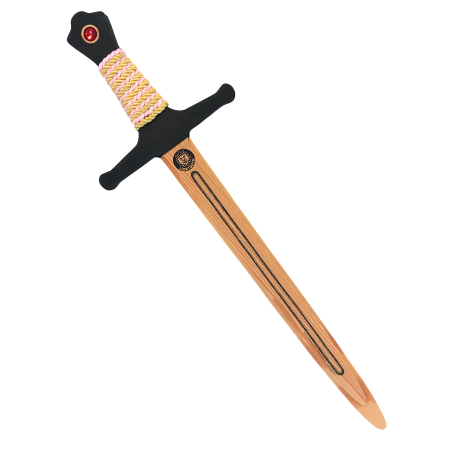 Guld/pink Woodylion sværd - EVA-skum - Liontouch