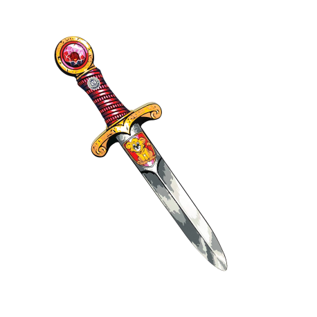 Mini rødt løve sværd - EVA-skum - Liontouch